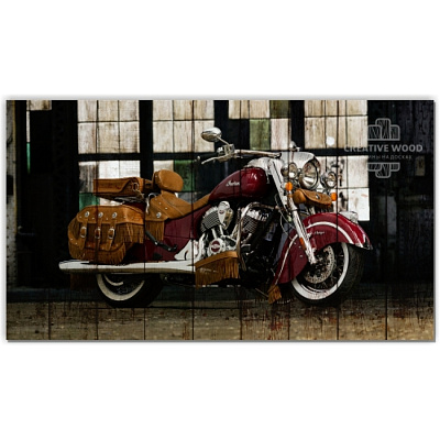 Картины Мотоциклы - Мото 11, Мотоциклы, Creative Wood